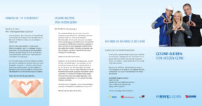 RWE Gesundheitskampagne des BGM: Folder